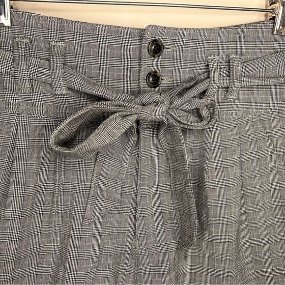 SIZE 6 AMERICAN EAGLE PLAID SHORTS BELTED ACADEMIA PREPPY STRETCH - Picture 5 of 11